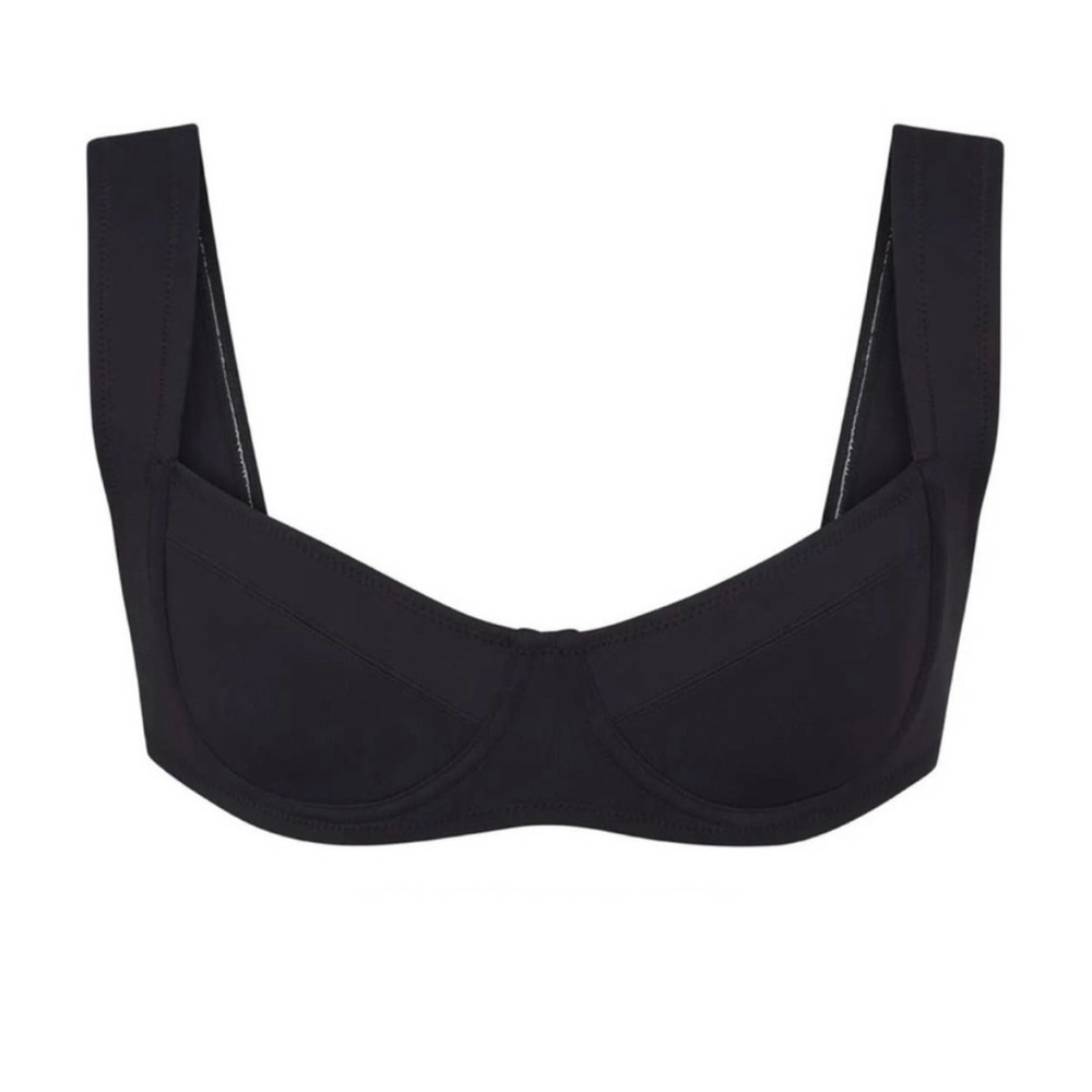 SKIMS Black Bikini top
